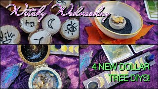 Witchy Wednesday 4 New Dollar Tree DIYs!!!!