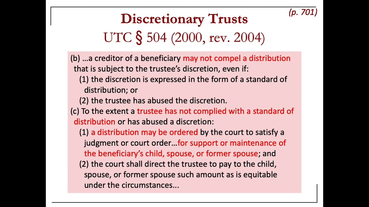 18 - Modification & Termination of Trust (Ch 10)