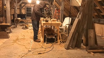 Shop Vlog #1: Stick Framing in a Timber Frame?