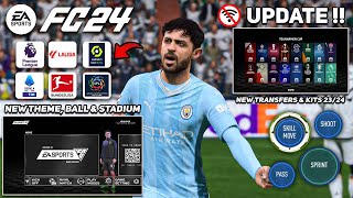 FIFA 16 MOD EA Sports FC 24 OFFLINE, Tournament Mode, Full Transfers & New Kits 23/24 Graphics HD