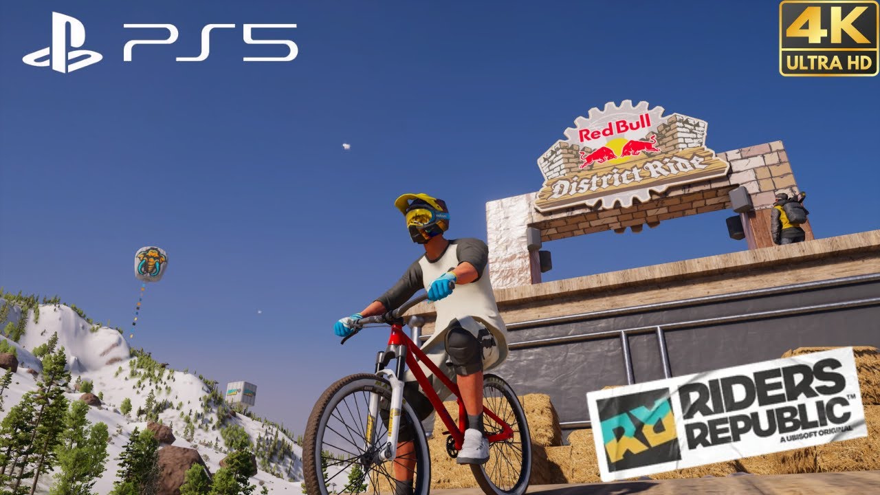 Slopestyle Riders Red Bull District Ride (Bike Tricks/Slopestyle) | Riders Republic (PS5 ...