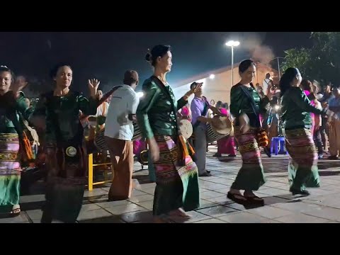 รำไตย ฟ้อน​ไทใหญ่​ งานปอยออกหว่า​ (ออกพรรษา) 2566 ณ วัดพระธาตุกาคำ ต.เทอดไทย อ.แม่ฟ้าหลวง เชียงราย