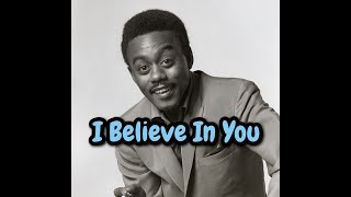 Johnnie Taylor - I Believe In You (You Believe in Me)