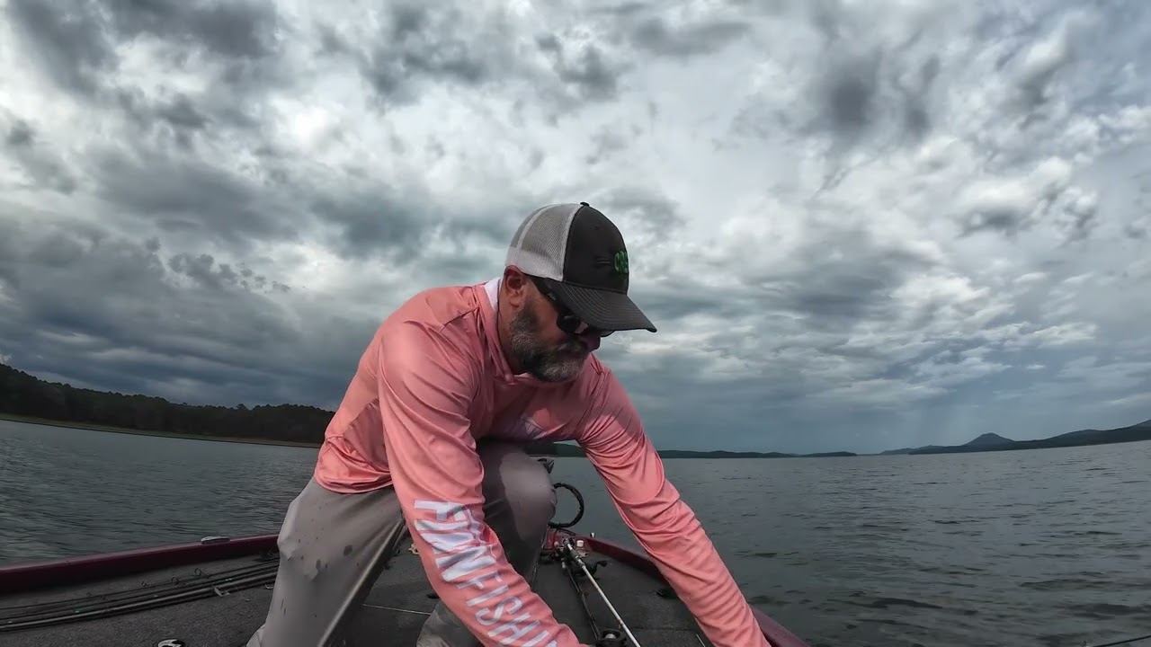 Storms a comin' #arkansas #bassfishing