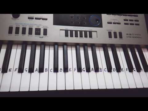 shirdi-wale-sai-baba-on-keyboard-tutorial|harmonium|piano|-very-easy