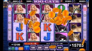 100 Cats Slot EGT - Big Win screenshot 3
