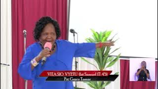 Vita Sio Vyako II Bishop Grace Kamar | The Battle is not our's