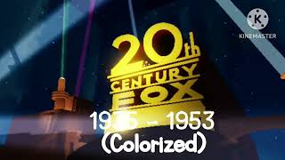 20th Century FOX Histrorial Logos (1933 - 2020)