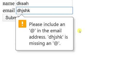 HTML 5 Validation | Validation form of html | regular expression