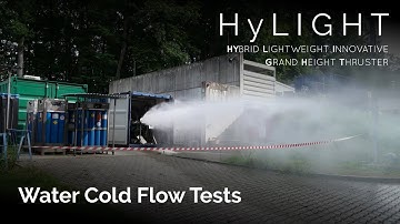 HyLIGHT -1 | Injector Water Tests for 10 kN Hybrid Rocket Engine
