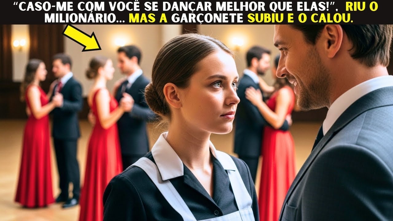 💃CASO-ME COM VOCÊ SE DANÇAR MELHOR QUE ELAS!”, RIU O MILIONÁRIO… MAS A GARÇONETE SUBIU E O CALOU.