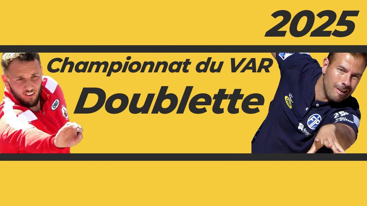 Miniature : MOLINAS/DUBOIS (St Tropez) vs ROCHER/RIZZI (Fréjus) : 1/2 du Championnat du VAR doublette 2025