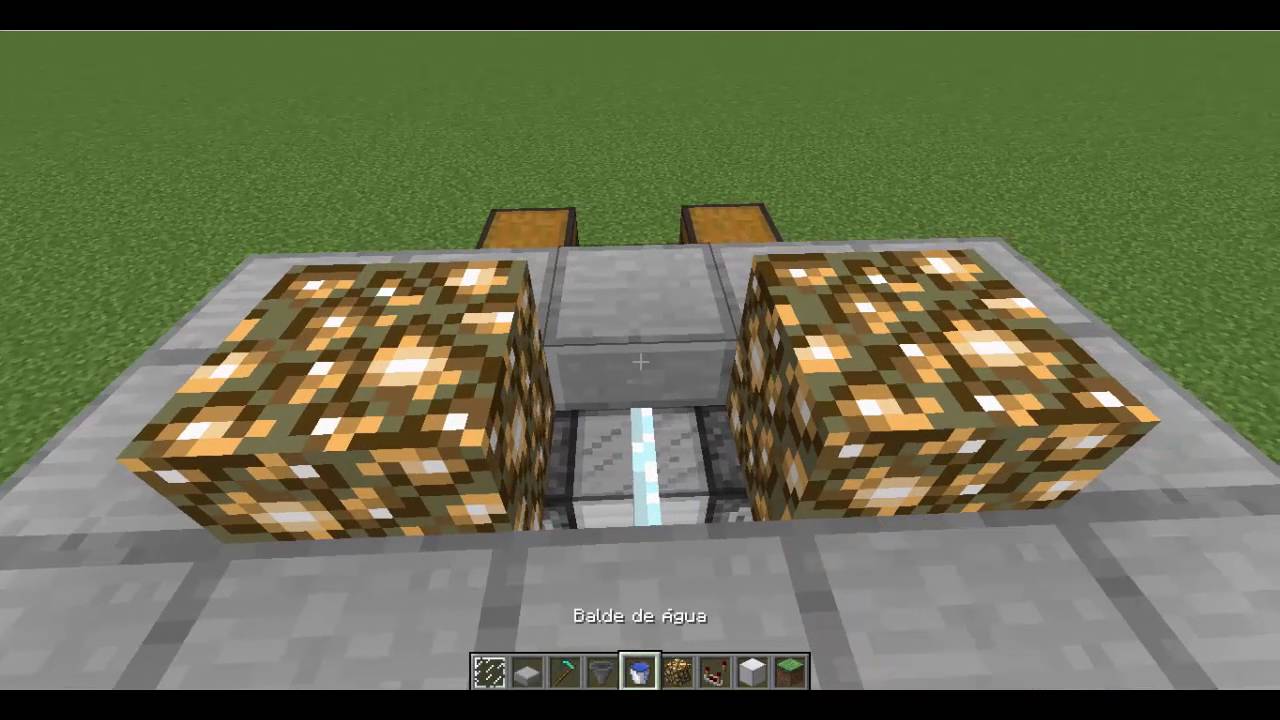 farm de cenoura,trigo,pau e batata 100% automática no minecraft 1.10.2 ...