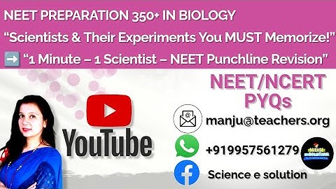 NEET 2026 |Most Expected Biology Questions | NEET Preparation |NCERT Class12 molecular |NEET biology