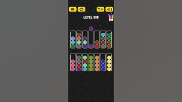 Ball Sort - Color Puzzle Game - Level 685 - Walkthrough SOLVED by RobotPlayer AI!!!
