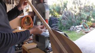 Making Outrigger Canoe Paddles - Part 2