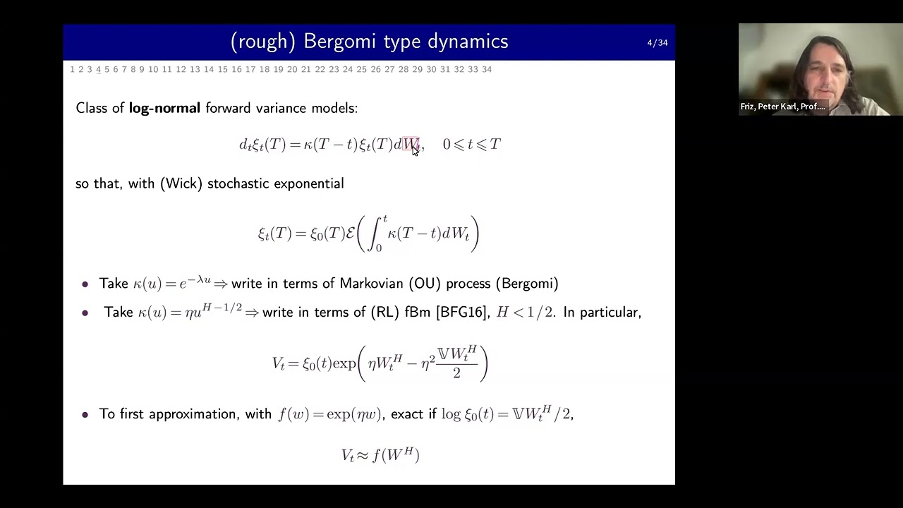 Peter Friz's talk at the SNSL24
