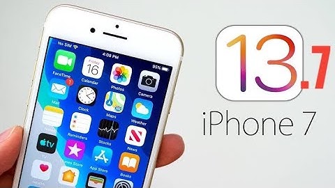 iOS 13.7 On iPhone 7 | Should You Update?