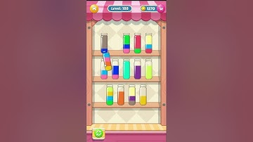 Water sort Puzzle level 188 (play on Facebook)
