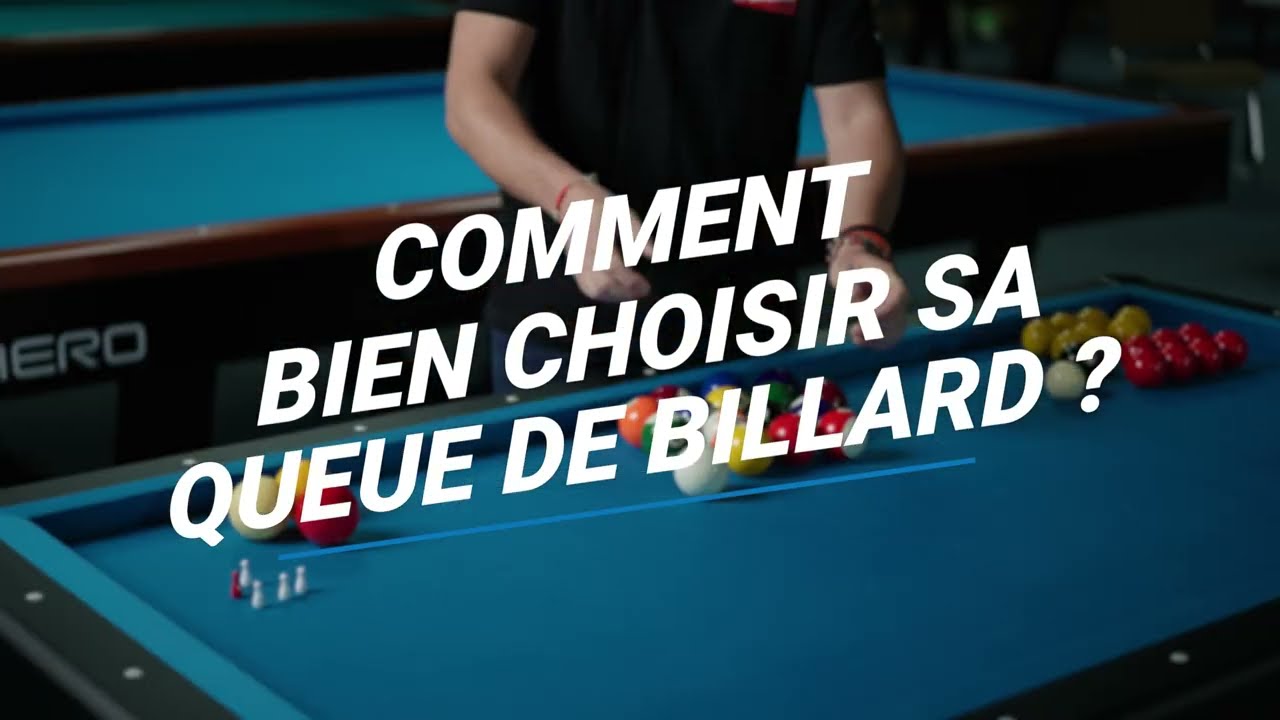 Comment bien choisir une queue de billard ?