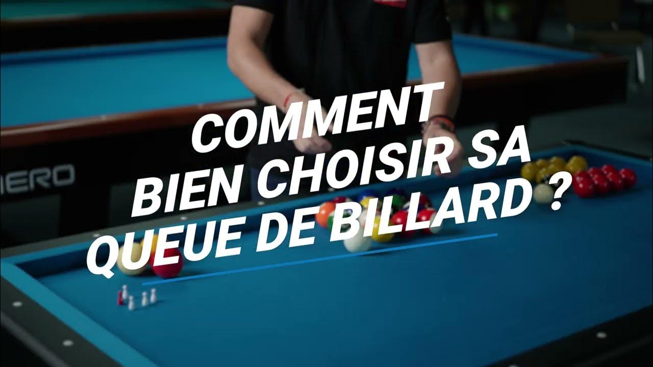 Comment parfaitement choisir sa queue de billard ?