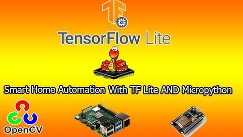 tensorflow object detection home automation esp8266 micropython