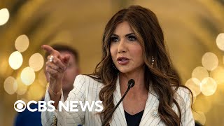 Homeland Secretary Kristi Noem holds press conference in Tampa | full video