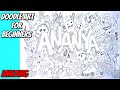 How to draw doodle words  super quick doodle art idea for beginners  doodle name drawing