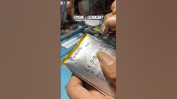 Never Puncture a Swollen Cell Phone Battery! See What Happens! #smartphone #cellphonetech #battery