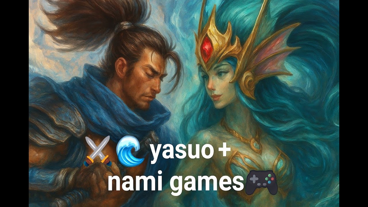 🎮⚔️Some yasuo + nami games 🌊🔥