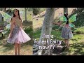 I made a forest fairy dress  dy fairycore costume cosplay