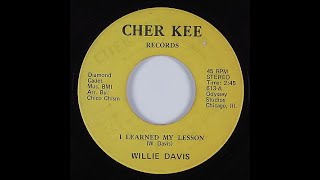 Willie Davis - I Learned My Lesson Vokal Sample