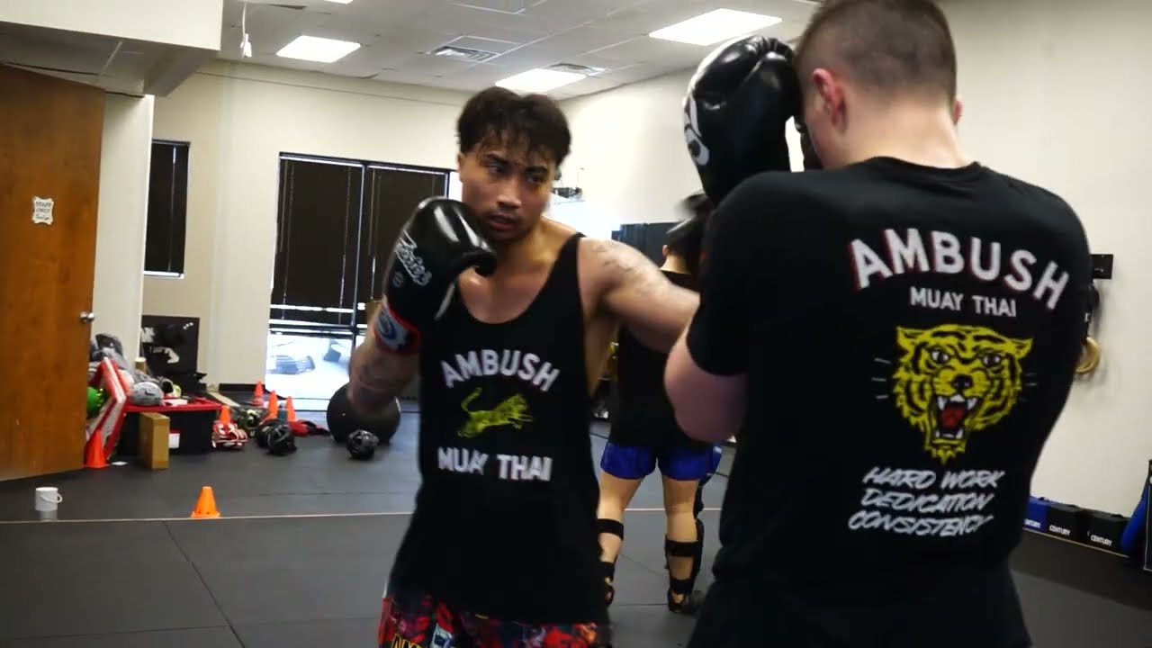 Ambush Muay Thai Sparring with Jackson Glass 2