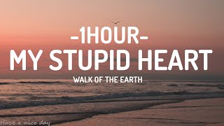 My Stupid Heart - Walk of Earth (Lyrics) [Kids Version] [1HOUR]