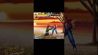 Real Bout Fatal Fury Special -- Jin Chonrei𝐢 SKIL 1POWER MAX3 HIT #shorts #2k #rbffspec💚
