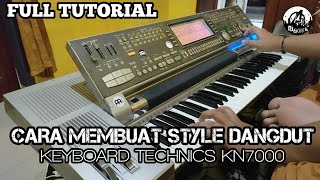 Tutorial Cara Membuat Style Dangdut Technics Kn7000