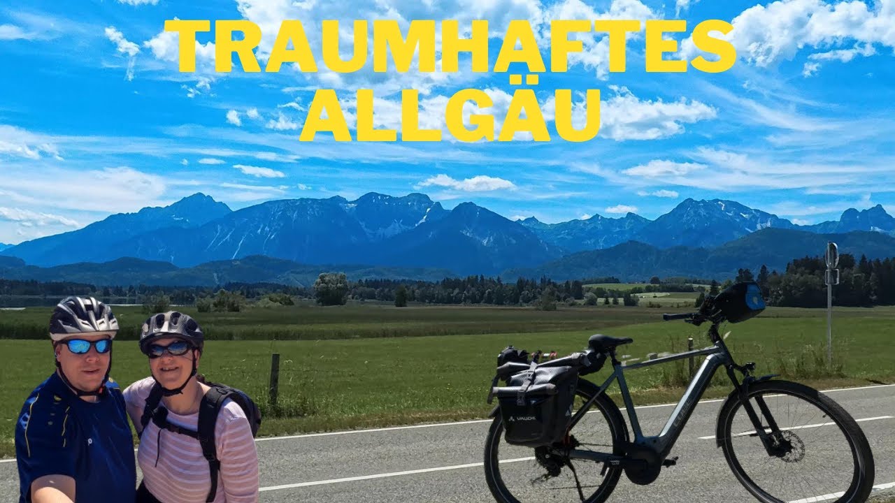 E-Bike Tour 60 Kilometer durch das schöne Allgäu mit Traumhaften  Panorama und Seen #ebike #allgäu