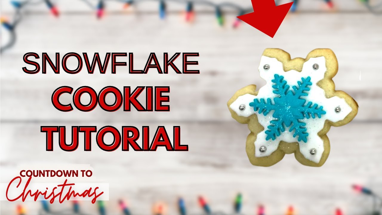 Snowflake Cookie Tutorial