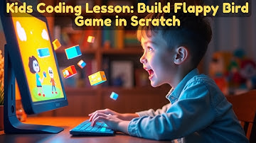#17 Kids Coding Lesson: Build Flappy Bird Game in Scratch