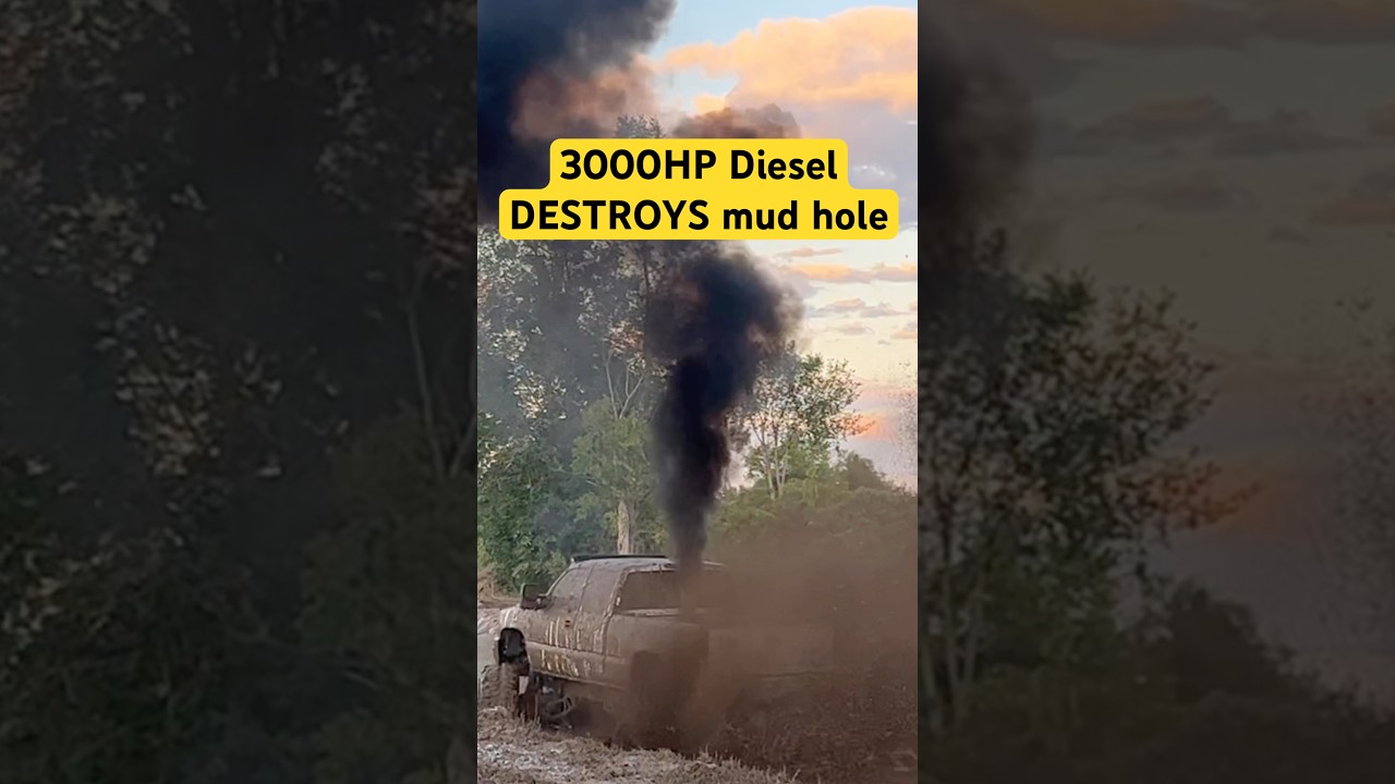 The 3000 HP Diesel Mud Monster