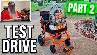 Building a Roving Animatronic Mad Scientist! (Part 2: Head-Tracking & FPV Test) @intocoasters