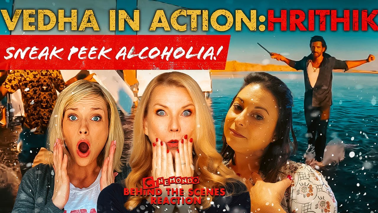 Vikram Vedha In Action Hrithik Roshan! Hindi |  Behind the Scenes | Alcoholia Sneak Peek BONUS!