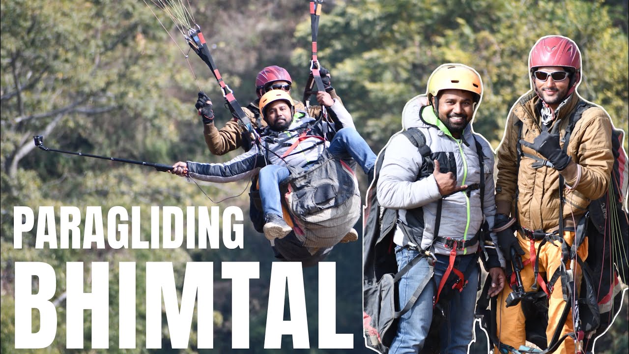 Nainital | Paragliding in Bhimtal | Paragliding in Nainital | Bhimtal | Highest paragliding 3000 Ft