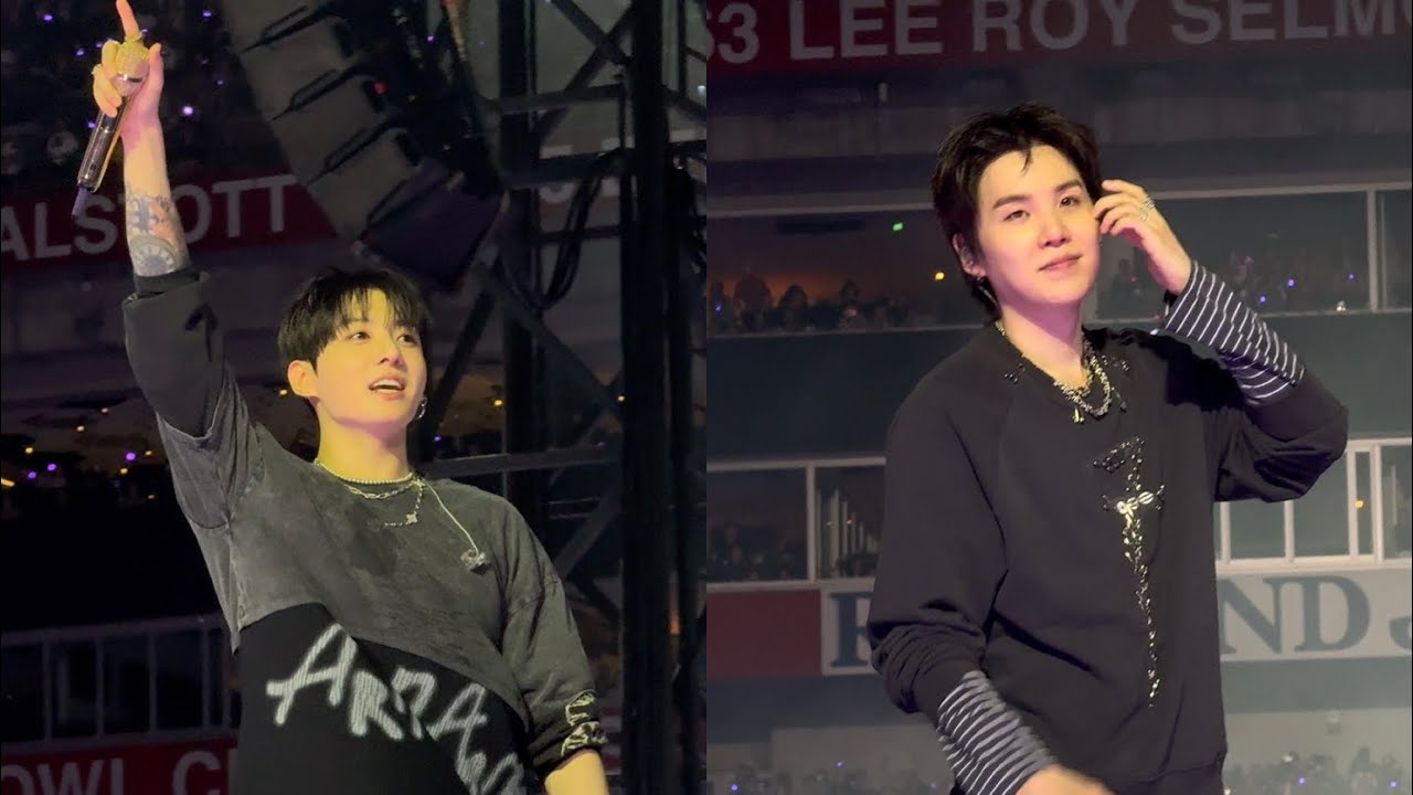 Jungkook raps Yoongi's part - Magic Shop Special Song 260425 BTS