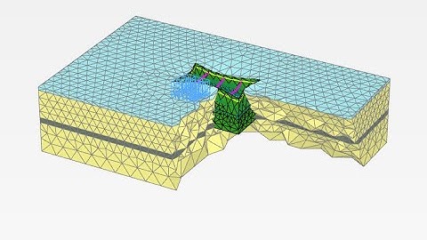 المحاضرة (19) : Plaxis 3D - Retaining structures and Shoring systems for deep excavation - Part (3)