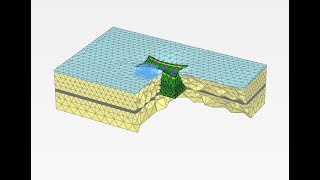 المحاضرة (19) : Plaxis 3D - Retaining structures and Shoring systems for deep excavation - Part (3)