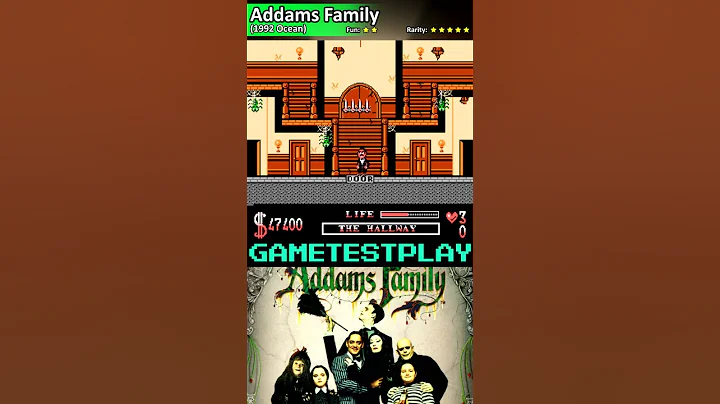 Addams Family NES Shorts Remember
