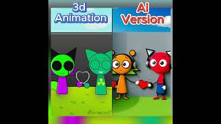 Sprunki Complete A Drawing Challenge Animation Part 2 Vs Ai Version