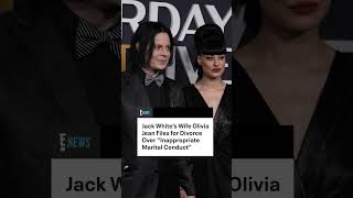 The White Stripes frontman Jack White's wife Olivia Jean has filed for divorce after four years.