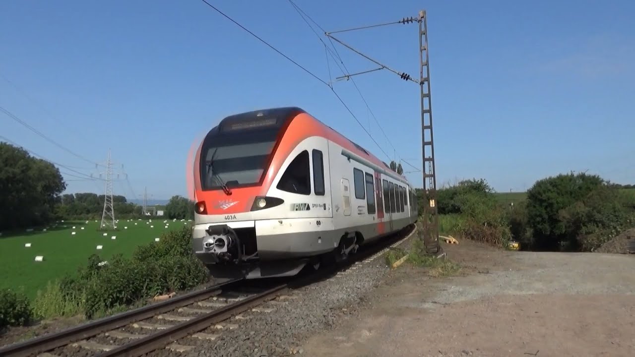 Zugverkehr mit Umleiterzügen um Mainz-Kastel